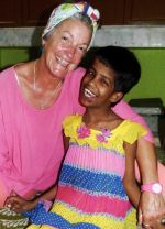 shuktara home for girls with disability - 2016 September - Tracy and Guria