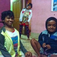 shuktara home for disabled girls - 2016 December - Prity, Muniya and Moni