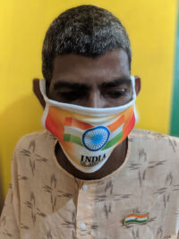 shuktara - Sunil wearing mask