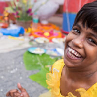 shuktara home for young people with disabilities - Sara Hannay photography - Saraswati Puja 2017