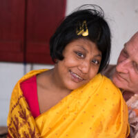 shuktara home for young people with disabilities - Sara Hannay photography - Saraswati Puja 2017