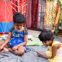 shuktara home for young people with disabilities - Sara Hannay photography - Saraswati Puja 2017