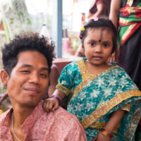 shuktara home for young people with disabilities - Sara Hannay photography - Saraswati Puja 2017